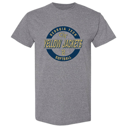 Georgia Tech - NCAA Softball : Raegan Wall - Classic Fashion Shersey T-Shirt-0