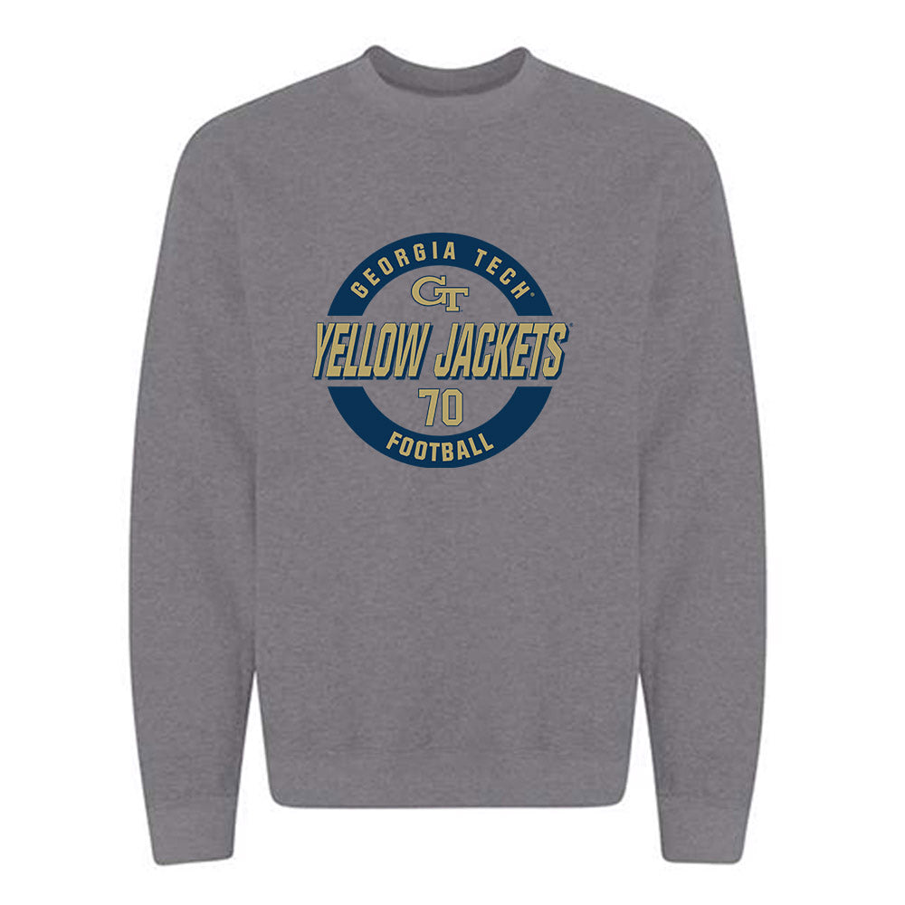 Georgia Tech - NCAA Football : Jameson Riggs - Classic Fashion Shersey Crewneck Sweatshirt
