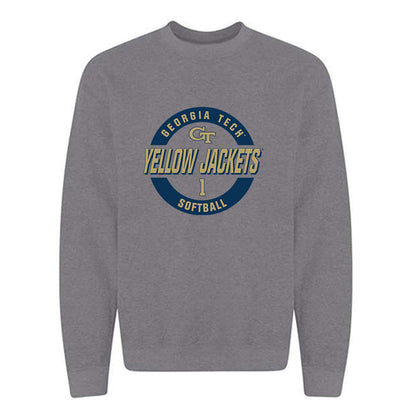 Georgia Tech - NCAA Softball : Abby McKinnis - Classic Fashion Shersey Crewneck Sweatshirt-0