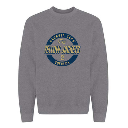 Georgia Tech - NCAA Softball : Raegan Wall - Classic Fashion Shersey Crewneck Sweatshirt-0