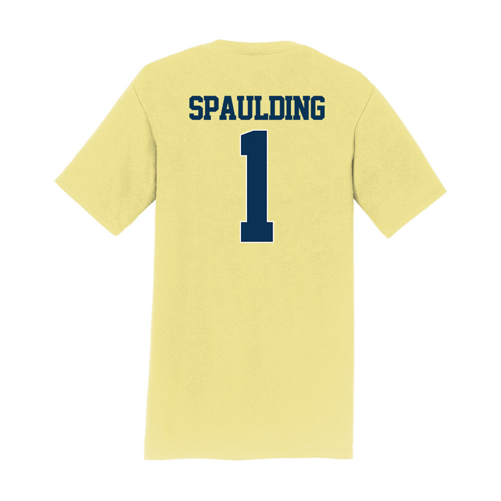 Georgia Tech - NCAA Football : Cayman Spaulding - Classic Shersey T-Shirt-1