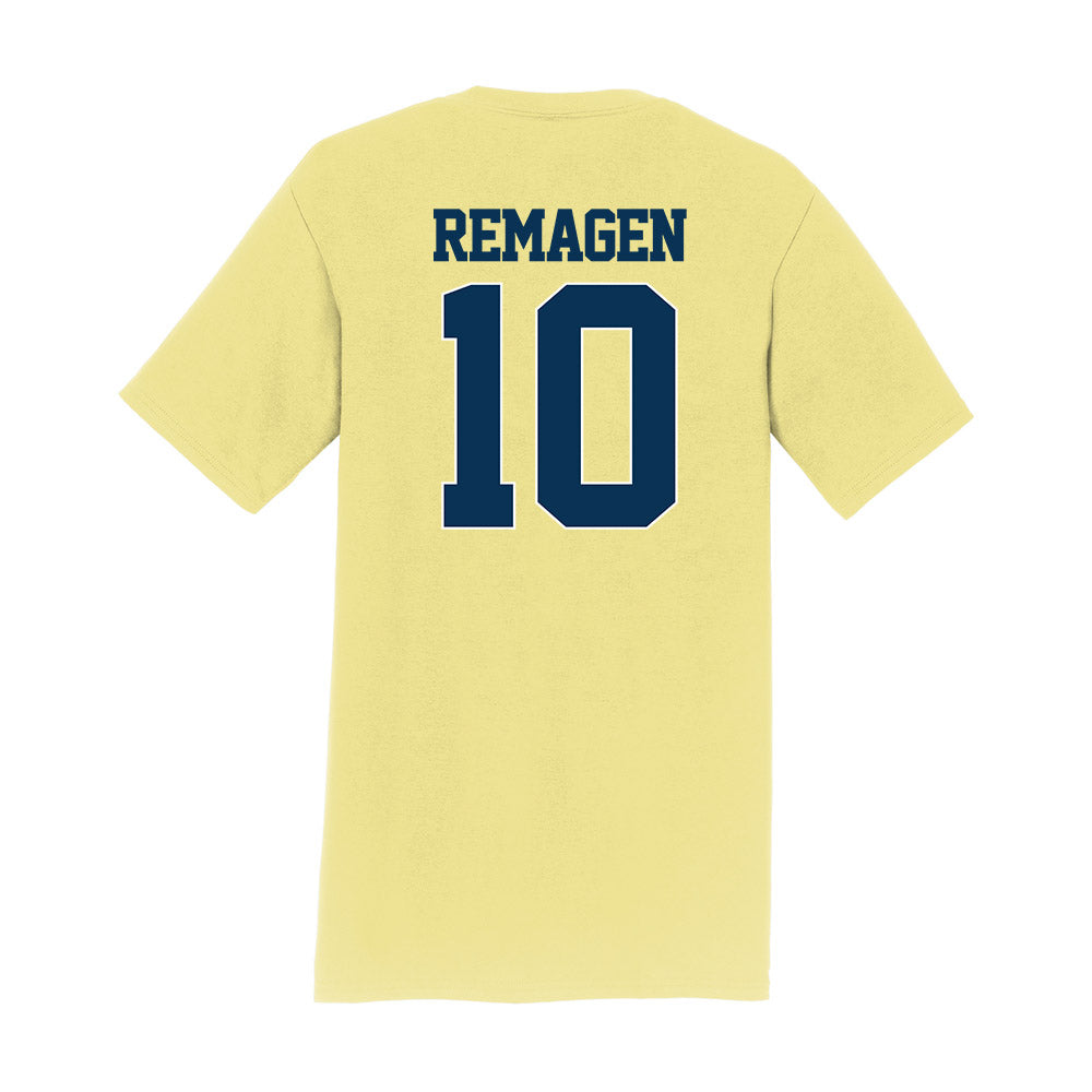 Georgia Tech - NCAA Men's Basketball : Davi Remagen - Classic Shersey T-Shirt-1