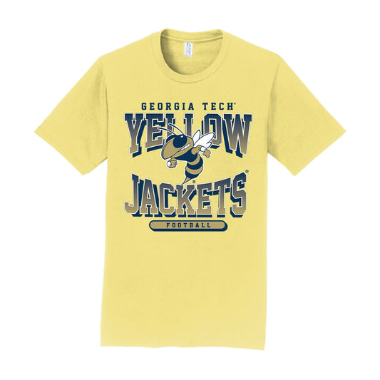Georgia Tech - NCAA Football : Jordan van den Berg - Classic Shersey T-Shirt-0