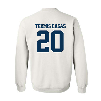 Georgia Tech - NCAA Women's Basketball : Ariadna Termis Casas - Classic Fashion Shersey Crewneck Sweatshirt-1