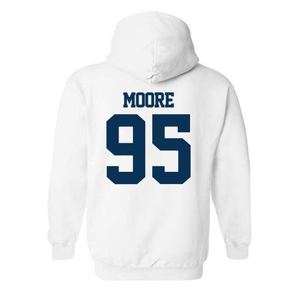 Georgia Tech - NCAA Football : Jason Moore - Classic Fashion Shersey Hooded Sweatshirt-1