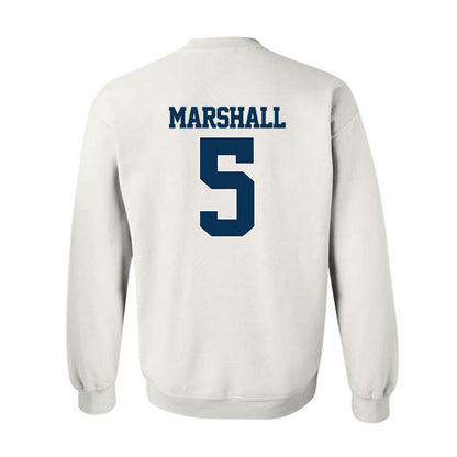 Georgia Tech - NCAA Men's Basketball : Peyton Marshall - Classic Fashion Shersey Crewneck Sweatshirt-1
