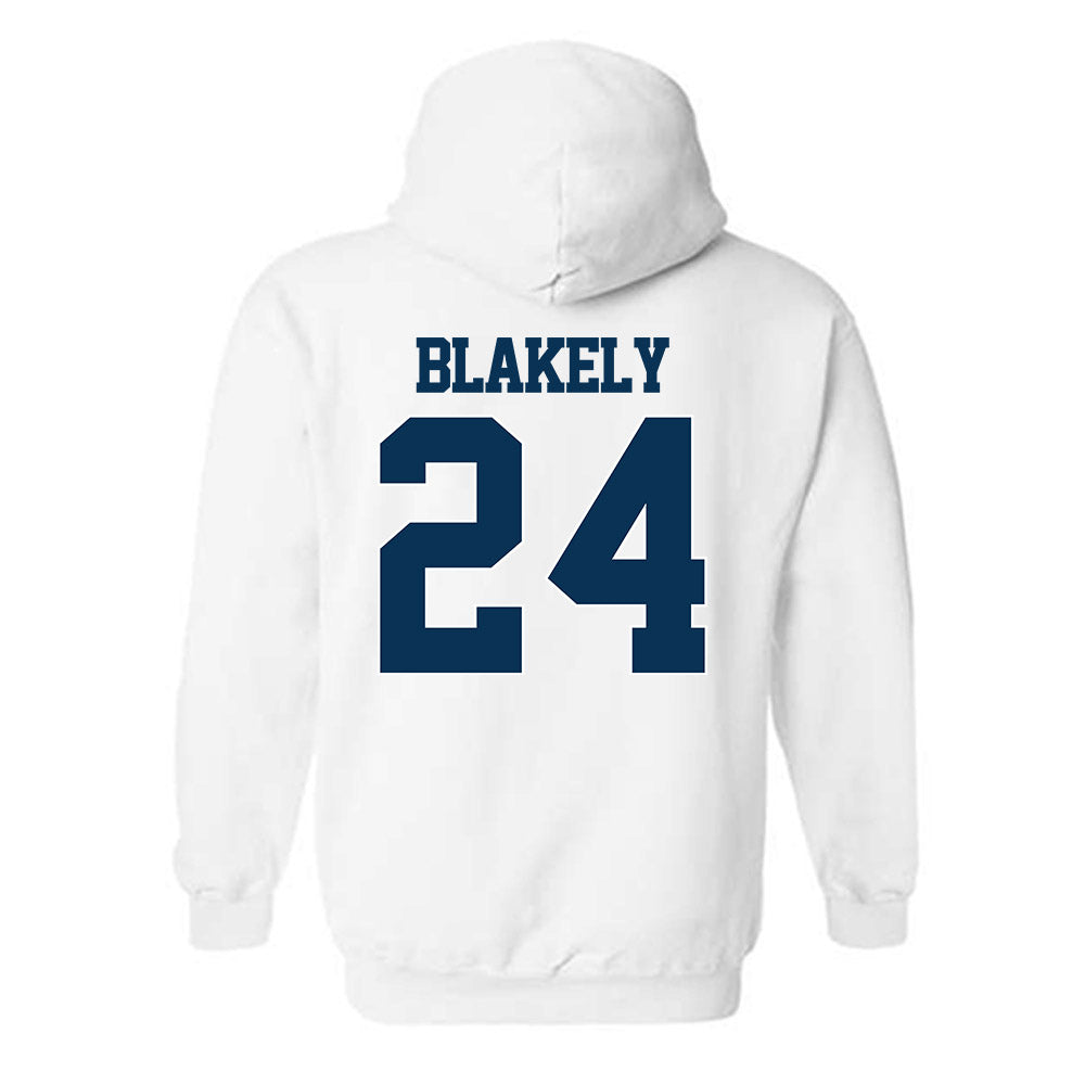 Georgia Tech - NCAA Baseball : Jackson Blakely - Classic Fashion Shersey Hooded Sweatshirt-1