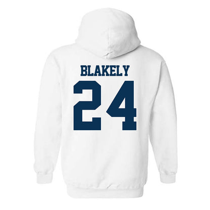 Georgia Tech - NCAA Baseball : Jackson Blakely - Classic Fashion Shersey Hooded Sweatshirt-1
