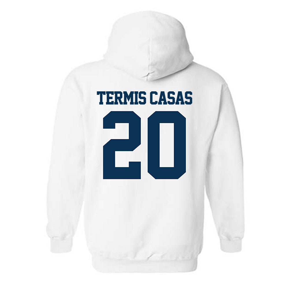 Georgia Tech - NCAA Women's Basketball : Ariadna Termis Casas - Classic Fashion Shersey Hooded Sweatshirt-1