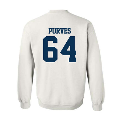 Georgia Tech - NCAA Football : Ryan Purves - Classic Fashion Shersey Crewneck Sweatshirt-1