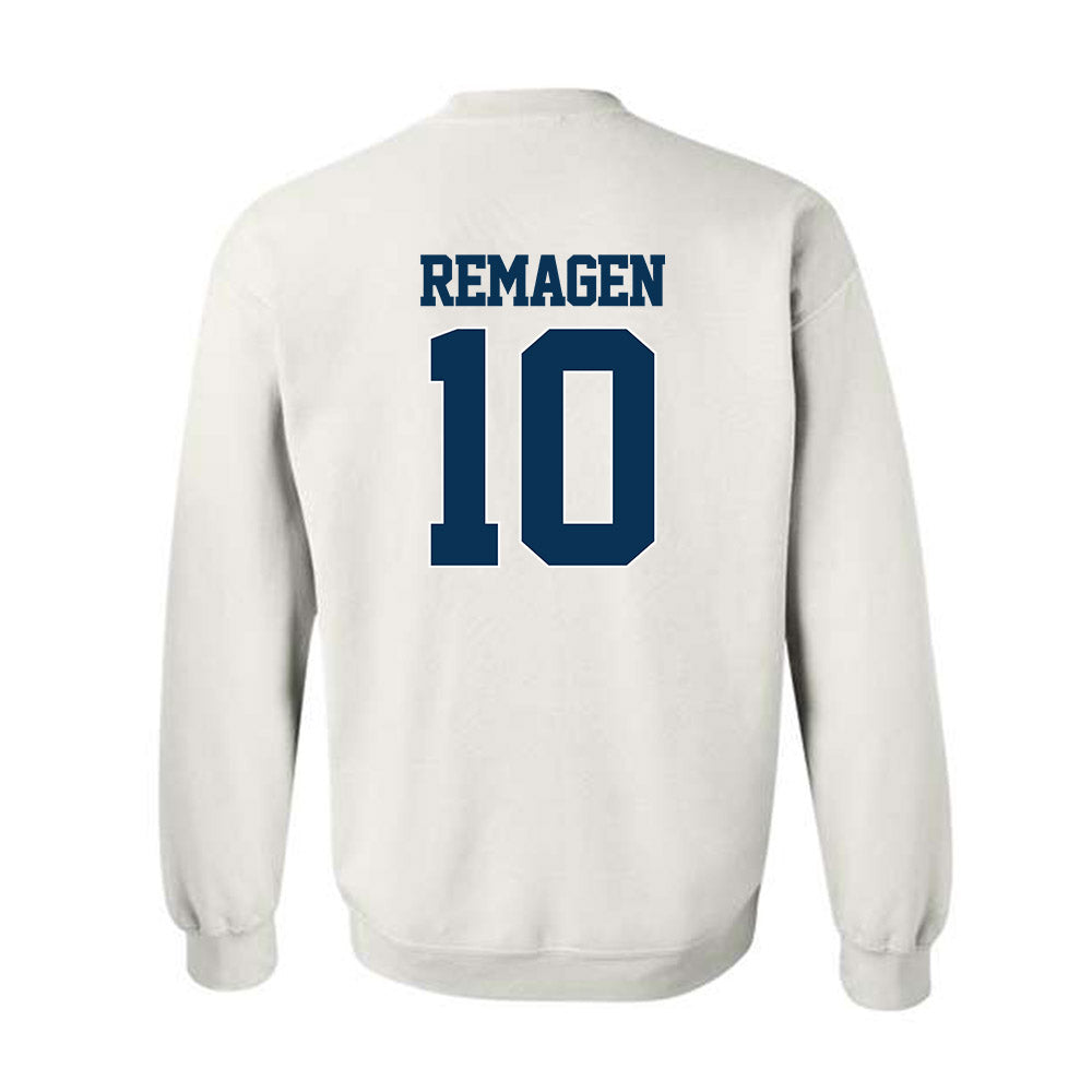 Georgia Tech - NCAA Men's Basketball : Davi Remagen - Classic Fashion Shersey Crewneck Sweatshirt-1