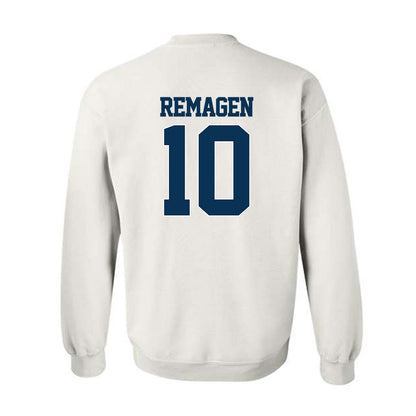 Georgia Tech - NCAA Men's Basketball : Davi Remagen - Classic Fashion Shersey Crewneck Sweatshirt-1