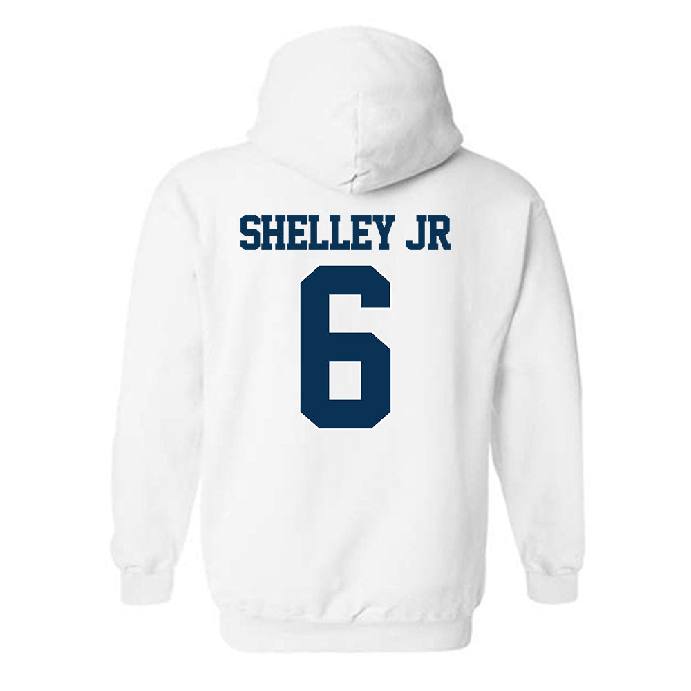 Georgia Tech - NCAA Football : Rodney Shelley Jr - Classic Fashion Shersey Hooded Sweatshirt-1