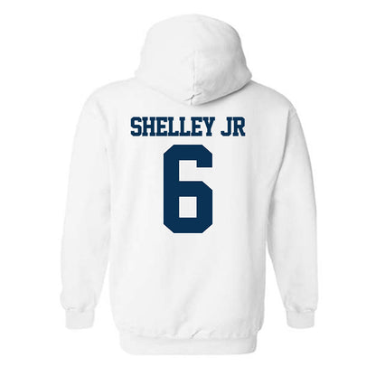 Georgia Tech - NCAA Football : Rodney Shelley Jr - Classic Fashion Shersey Hooded Sweatshirt-1