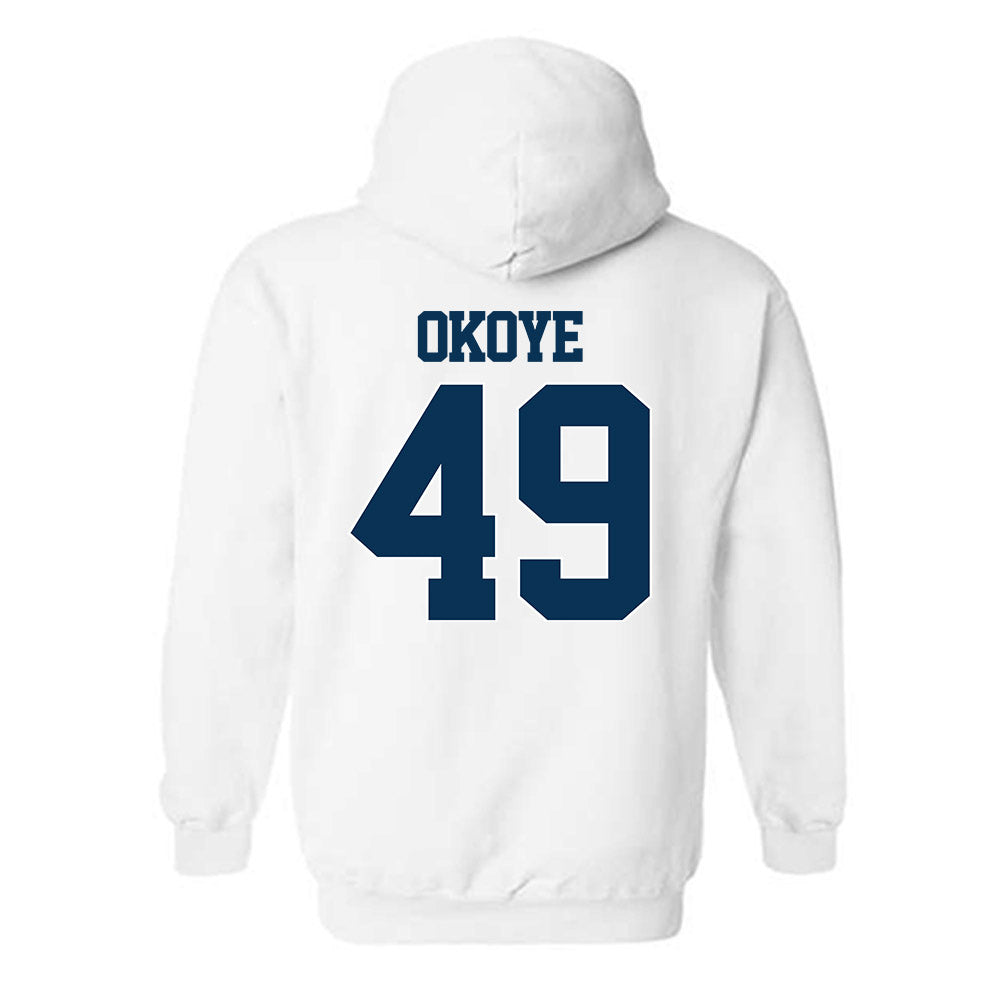 Georgia Tech - NCAA Football : Chuma Okoye - Classic Fashion Shersey Hooded Sweatshirt-1
