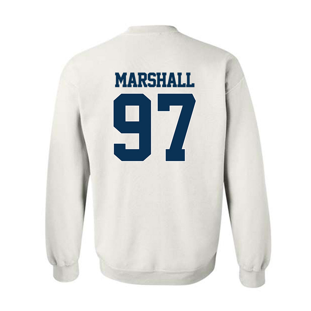 Georgia Tech - NCAA Football : Landen Marshall - Classic Fashion Shersey Crewneck Sweatshirt-1