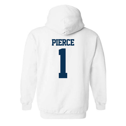 Georgia Tech - NCAA Women's Volleyball : Deandra Pierce - Classic Fashion Shersey Hooded Sweatshirt-1