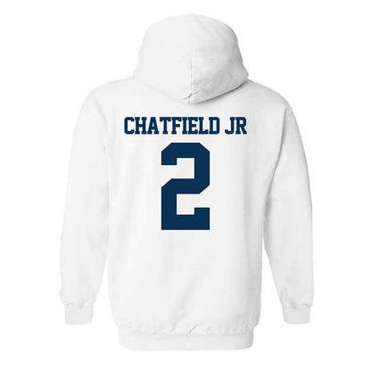 Georgia Tech - NCAA Men's Basketball : Eric Chatfield Jr - Classic Fashion Shersey Hooded Sweatshirt-1