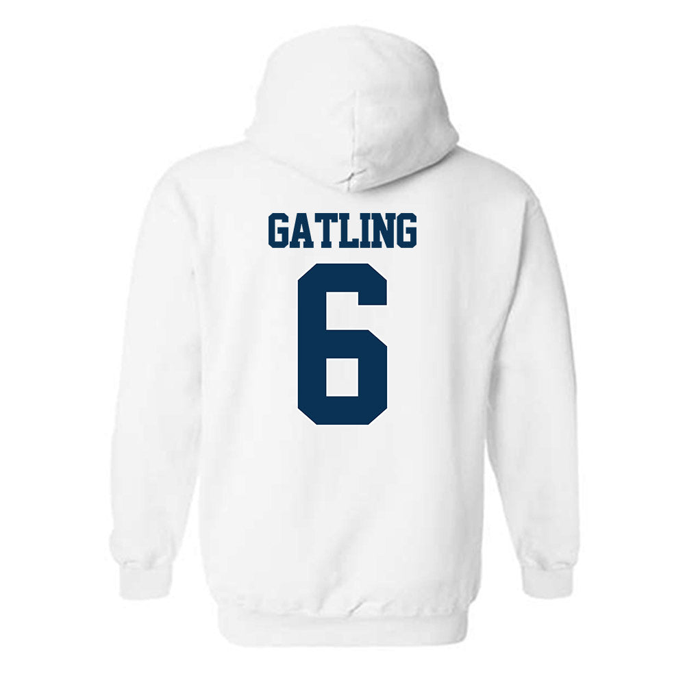 Georgia Tech - NCAA Football : Debron Gatling - Classic Fashion Shersey Hooded Sweatshirt-1