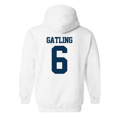 Georgia Tech - NCAA Football : Debron Gatling - Classic Fashion Shersey Hooded Sweatshirt-1