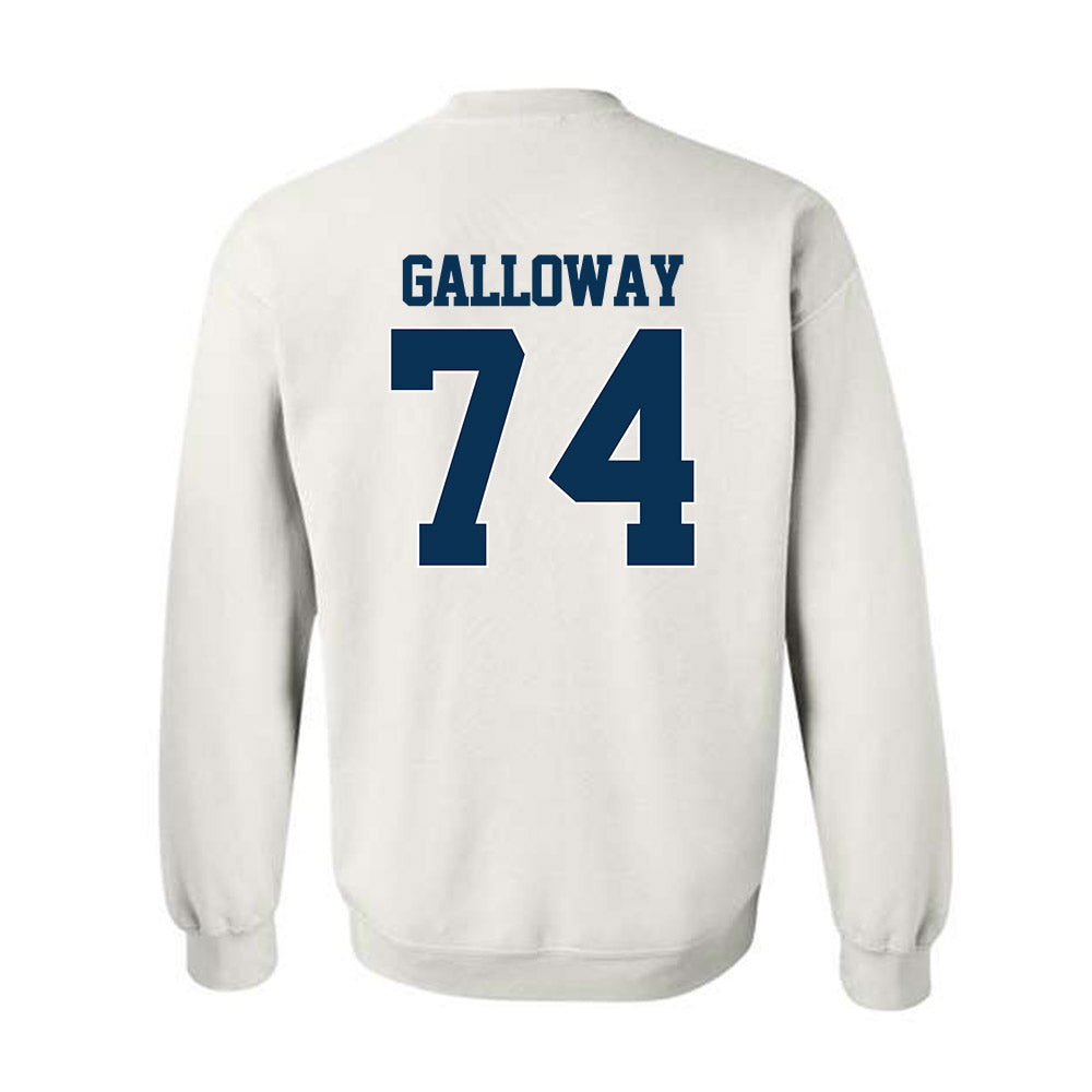 Georgia Tech - NCAA Football : Benjamin Galloway - Classic Fashion Shersey Crewneck Sweatshirt-1