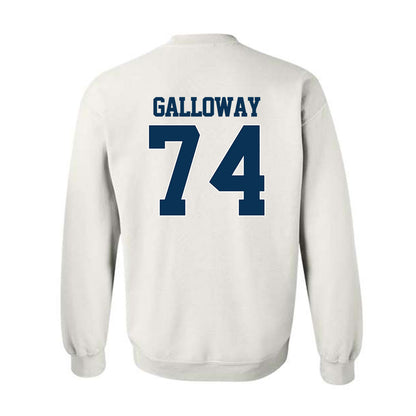 Georgia Tech - NCAA Football : Benjamin Galloway - Classic Fashion Shersey Crewneck Sweatshirt-1