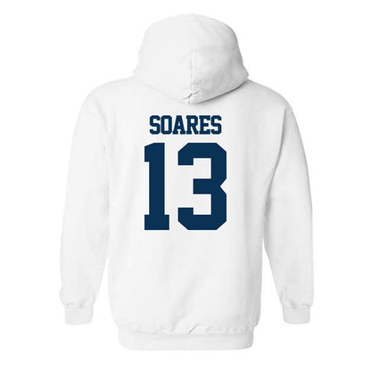 Georgia Tech - NCAA Women's Volleyball : Heloise Soares - Classic Fashion Shersey Hooded Sweatshirt-1