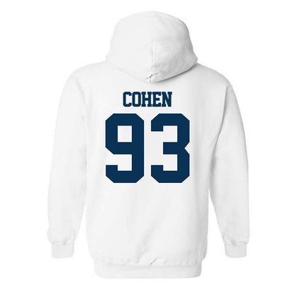 Georgia Tech - NCAA Football : Drew Cohen - Classic Fashion Shersey Hooded Sweatshirt-1