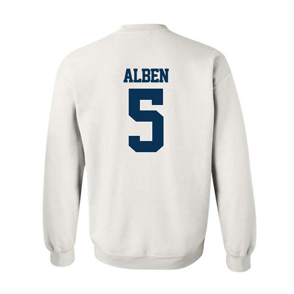 Georgia Tech - NCAA Women's Basketball : Catherine Alben - Classic Fashion Shersey Crewneck Sweatshirt-1