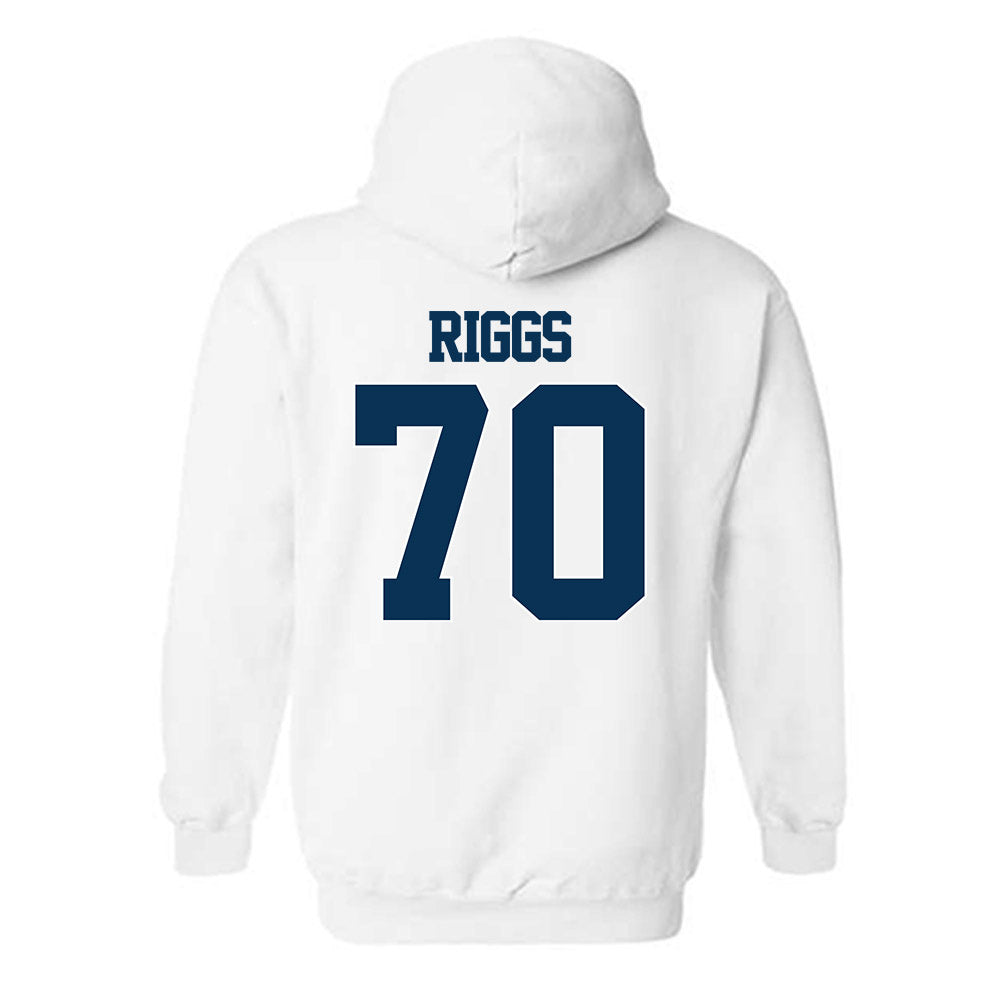 Georgia Tech - NCAA Football : Jameson Riggs - Classic Fashion Shersey Hooded Sweatshirt-1