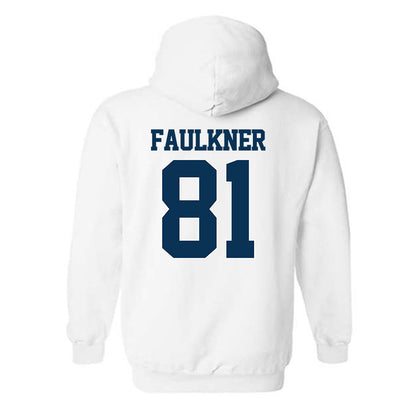 Georgia Tech - NCAA Football : Cal Faulkner - Classic Fashion Shersey Hooded Sweatshirt-1