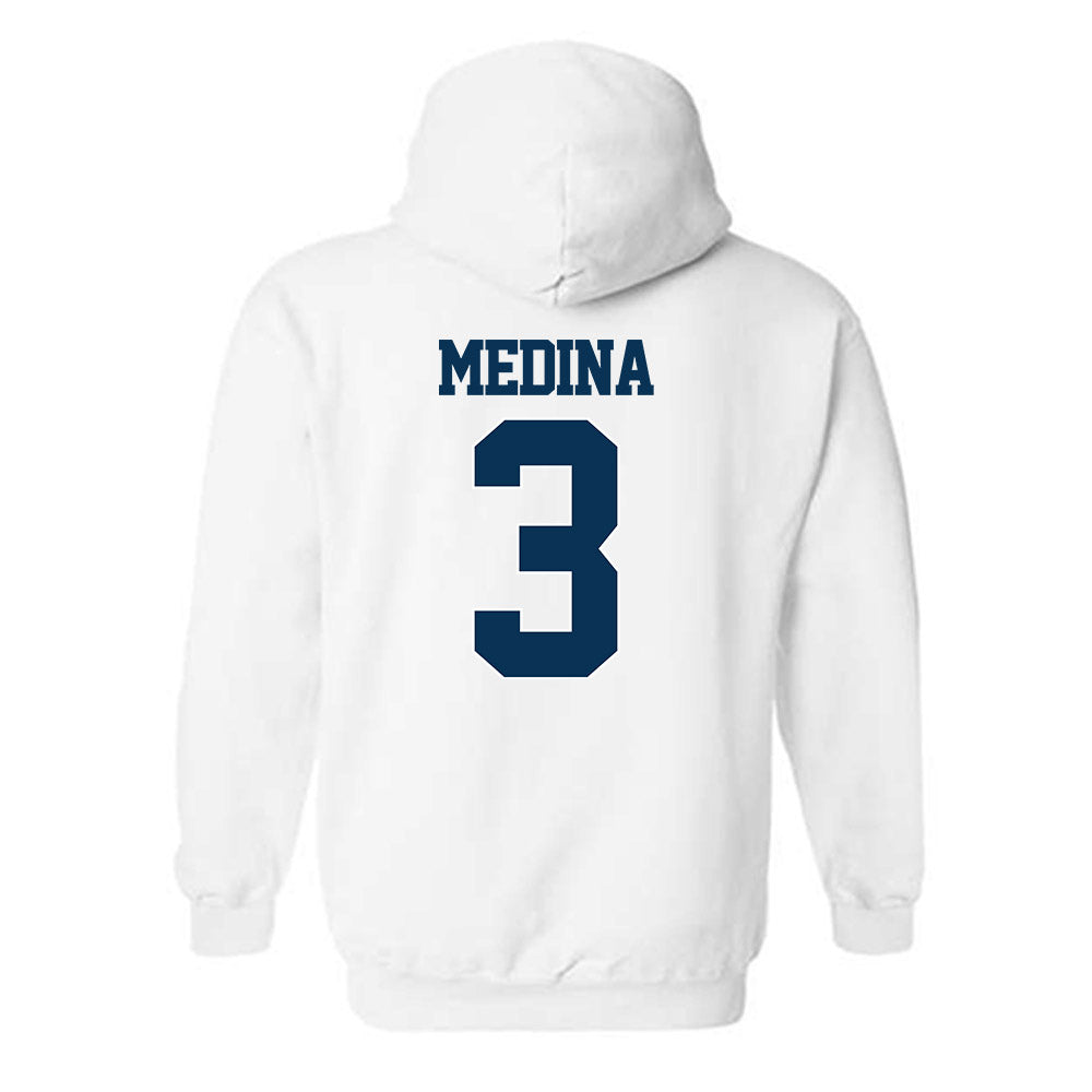 Georgia Tech - NCAA Softball : Holly Medina - Classic Fashion Shersey Hooded Sweatshirt-1