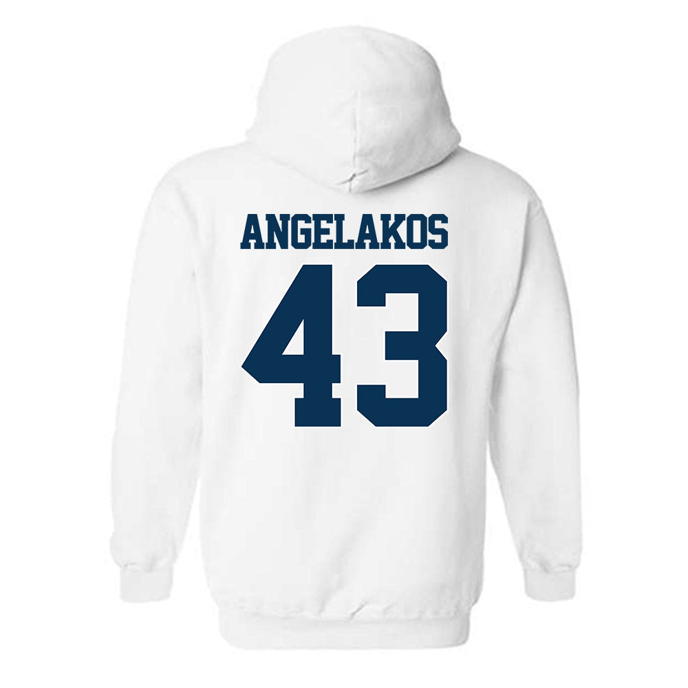Georgia Tech - NCAA Baseball : Dimitri Angelakos - Classic Fashion Shersey Hooded Sweatshirt-1