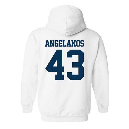 Georgia Tech - NCAA Baseball : Dimitri Angelakos - Classic Fashion Shersey Hooded Sweatshirt-1