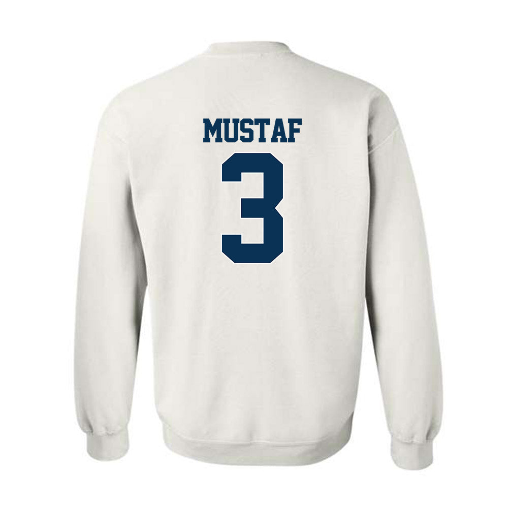 Georgia Tech - NCAA Men's Basketball : Jaeden Mustaf - Classic Fashion Shersey Crewneck Sweatshirt-1