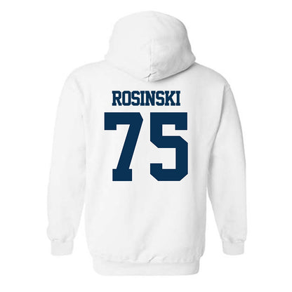 Georgia Tech - NCAA Football : Andrew Rosinski - Classic Fashion Shersey Hooded Sweatshirt-1