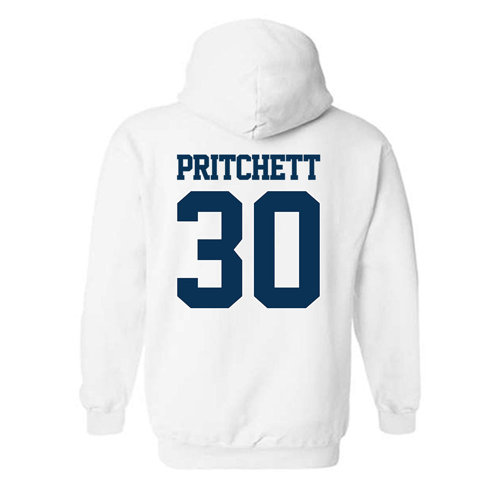 Georgia Tech - NCAA Football : Lawson Pritchett - Classic Fashion Shersey Hooded Sweatshirt-1