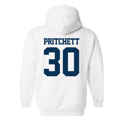 Georgia Tech - NCAA Football : Lawson Pritchett - Classic Fashion Shersey Hooded Sweatshirt-1
