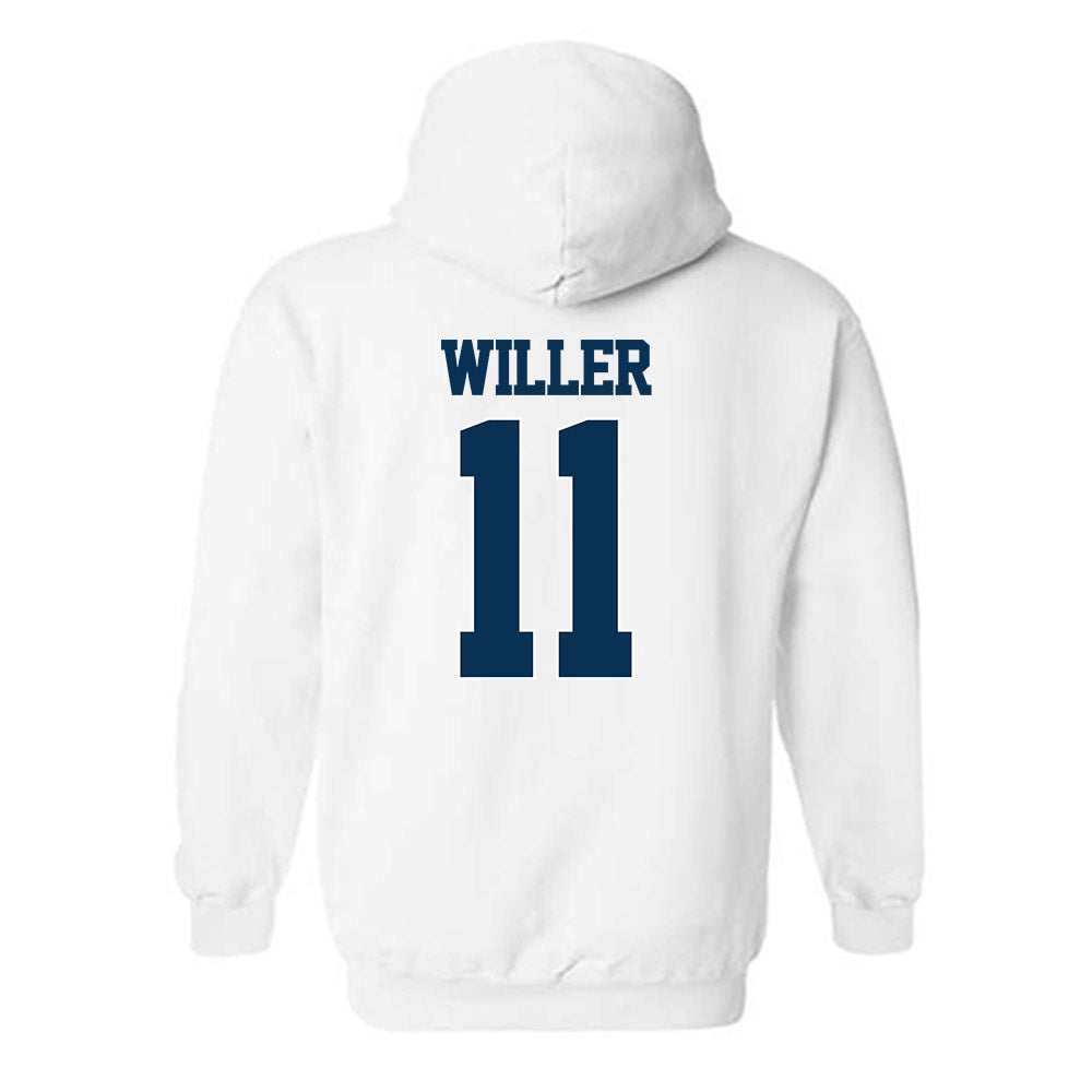 Georgia Tech - NCAA Softball : Alyssa Willer - Classic Fashion Shersey Hooded Sweatshirt-1