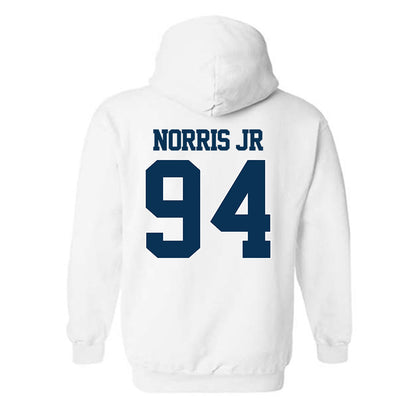 Georgia Tech - NCAA Football : Derry Norris Jr - Classic Fashion Shersey Hooded Sweatshirt-1