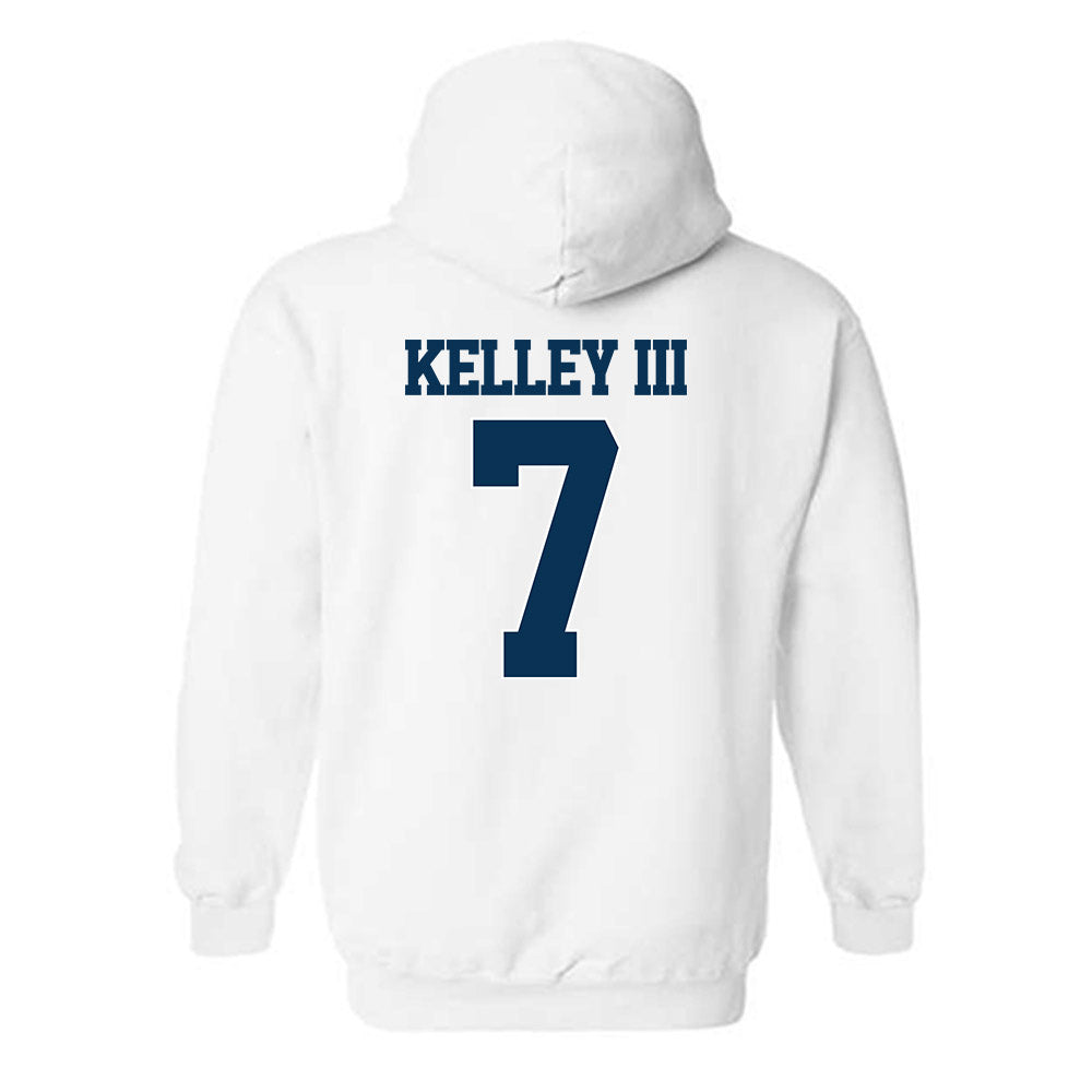 Georgia Tech - NCAA Men's Basketball : Chas Kelley III - Classic Fashion Shersey Hooded Sweatshirt-1