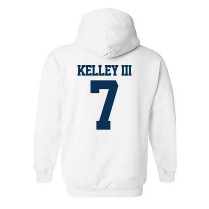 Georgia Tech - NCAA Men's Basketball : Chas Kelley III - Classic Fashion Shersey Hooded Sweatshirt-1
