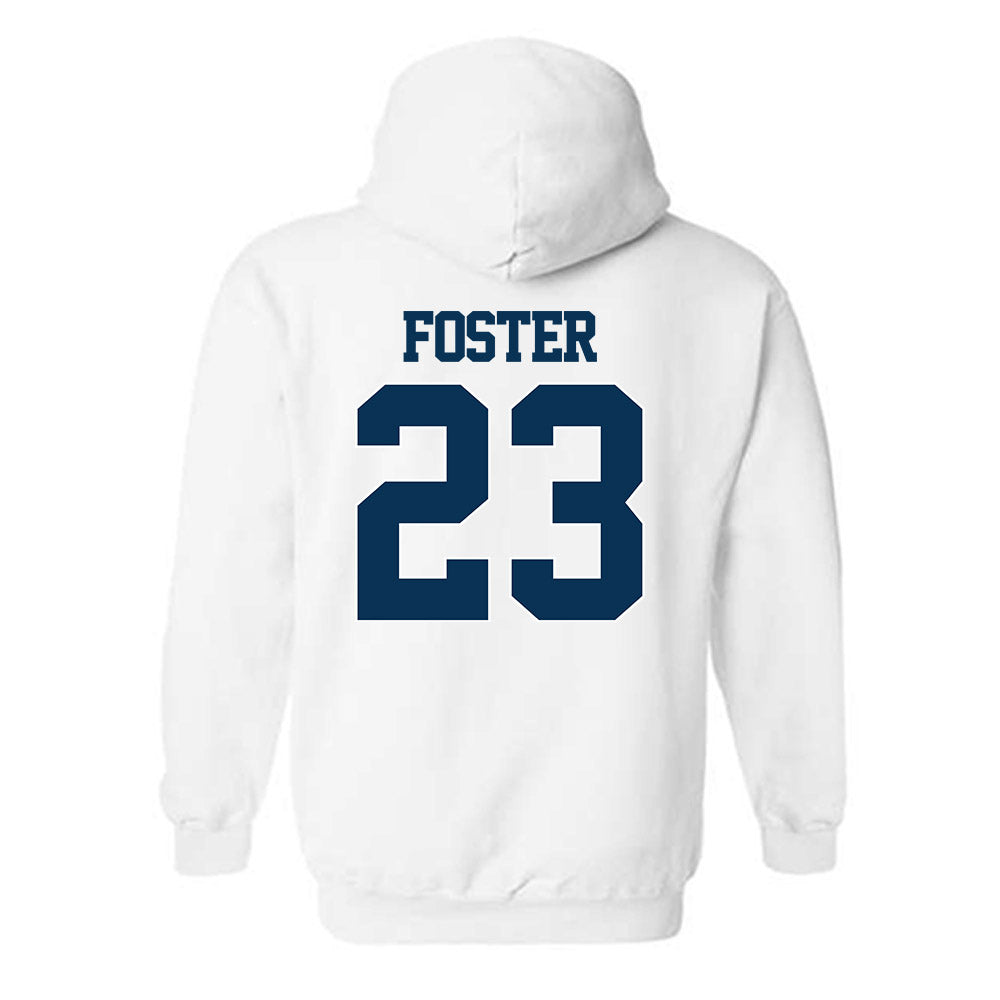 Georgia Tech - NCAA Women's Basketball : La'Nya Foster - Classic Fashion Shersey Hooded Sweatshirt-1