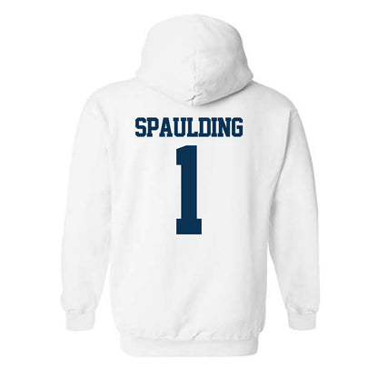 Georgia Tech - NCAA Football : Cayman Spaulding - Classic Fashion Shersey Hooded Sweatshirt-1