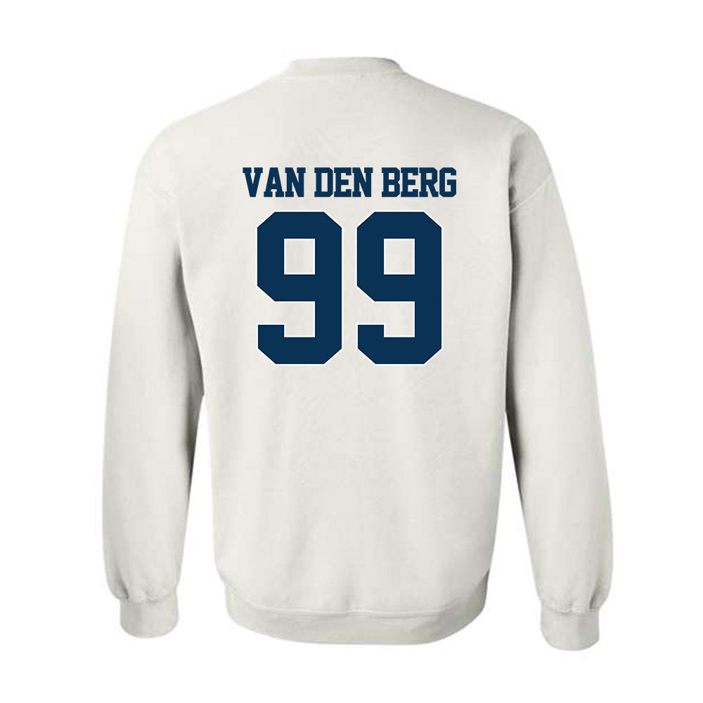 Georgia Tech - NCAA Football : Jordan van den Berg - Classic Fashion Shersey Crewneck Sweatshirt-1