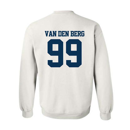 Georgia Tech - NCAA Football : Jordan van den Berg - Classic Fashion Shersey Crewneck Sweatshirt-1