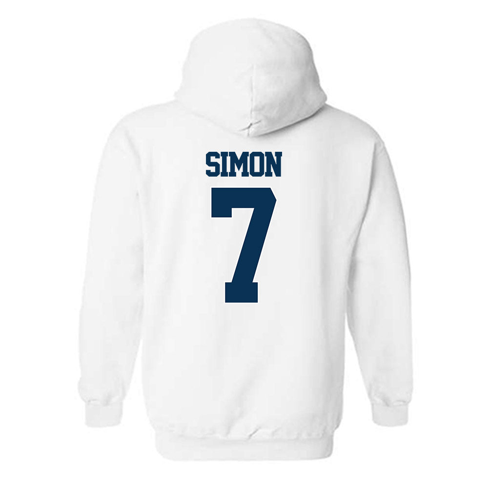 Georgia Tech - NCAA Softball : Emma Simon - Classic Fashion Shersey Hooded Sweatshirt-1