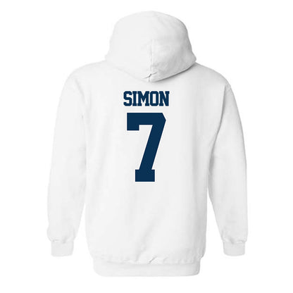 Georgia Tech - NCAA Softball : Emma Simon - Classic Fashion Shersey Hooded Sweatshirt-1