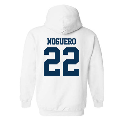 Georgia Tech - NCAA Women's Basketball : Ines Noguero - Classic Fashion Shersey Hooded Sweatshirt-1
