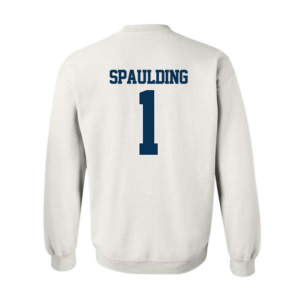 Georgia Tech - NCAA Football : Cayman Spaulding - Classic Fashion Shersey Crewneck Sweatshirt-1